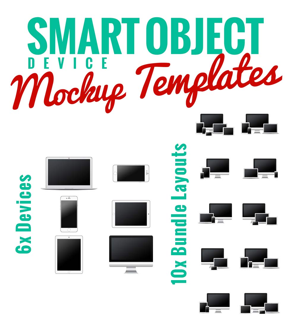 Download Smart Object Mockup Templates. - Ebook Mega Shop von Digitalen Produkten