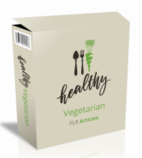 Healthy Vegetarian Artikels. (Englische PLR)