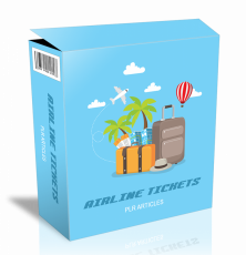 Airline Tickets Artikels. (Englische PLR)