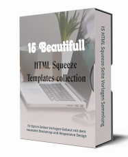 15 Beautiful HTML Squeeze-Seiten Vorlagen. (Englische PLR)