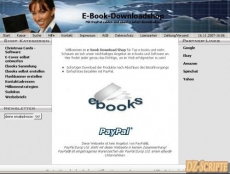 E-Book DOWNLOAD SHOP mit PayPal Bezahlsystem.