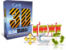 Easy 3D Icon Maker V2. (MRR)