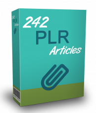 242 PLR-Artikel. (Englische PLR)