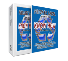 Private Label Rights Know How. (PLR)