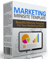 Marketing Miniseite Template V3. (Englische MRR)