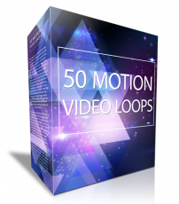 50 Motion Video Loops. (PLR)