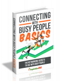 Connecting With Busy People Basics. (Englische MRR)