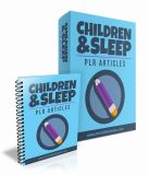 Children And Sleep Artikels. (Englische PLR)
