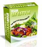 Vegan Lifestyle HTML PSD Template. (Englische PLR)