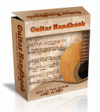 Guitar Handbook WP HTML PSD Template. (Englische PLR)