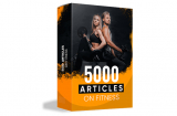 5000 Artikel zum Thema Fitness.(Englische PLR)