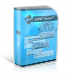 Wordpress Social Widget Plugin.
