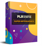 PLR Graphics - Super Infographics. (Englische PLR)